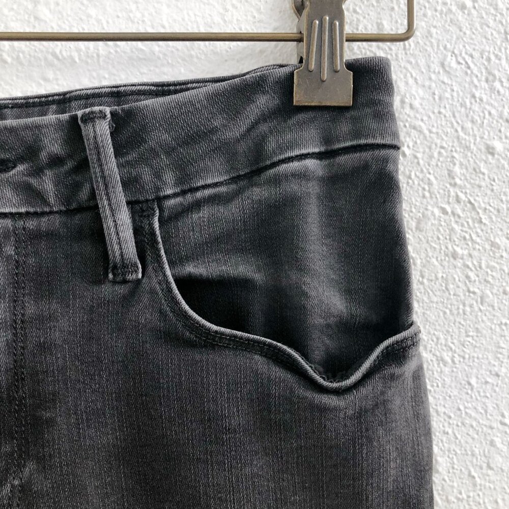 FRAME Le Crop Mini Boot in Charcoal No Size Tag Check Measurements - Picture 6 of 10